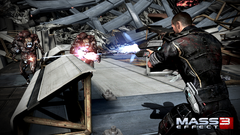 Illustration for article titled BroShep Takes on Humans, Reapers and His Own Conflicted Longings in These Mass Effect 3 Screenshots